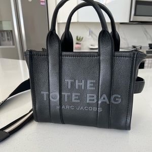 Marc Jacob Mini Leather Tote Bag black